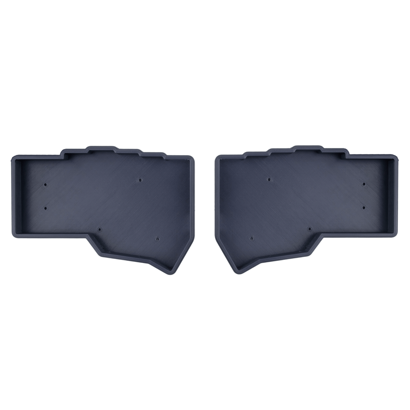 3D Printed Helidox Corne Case Grey