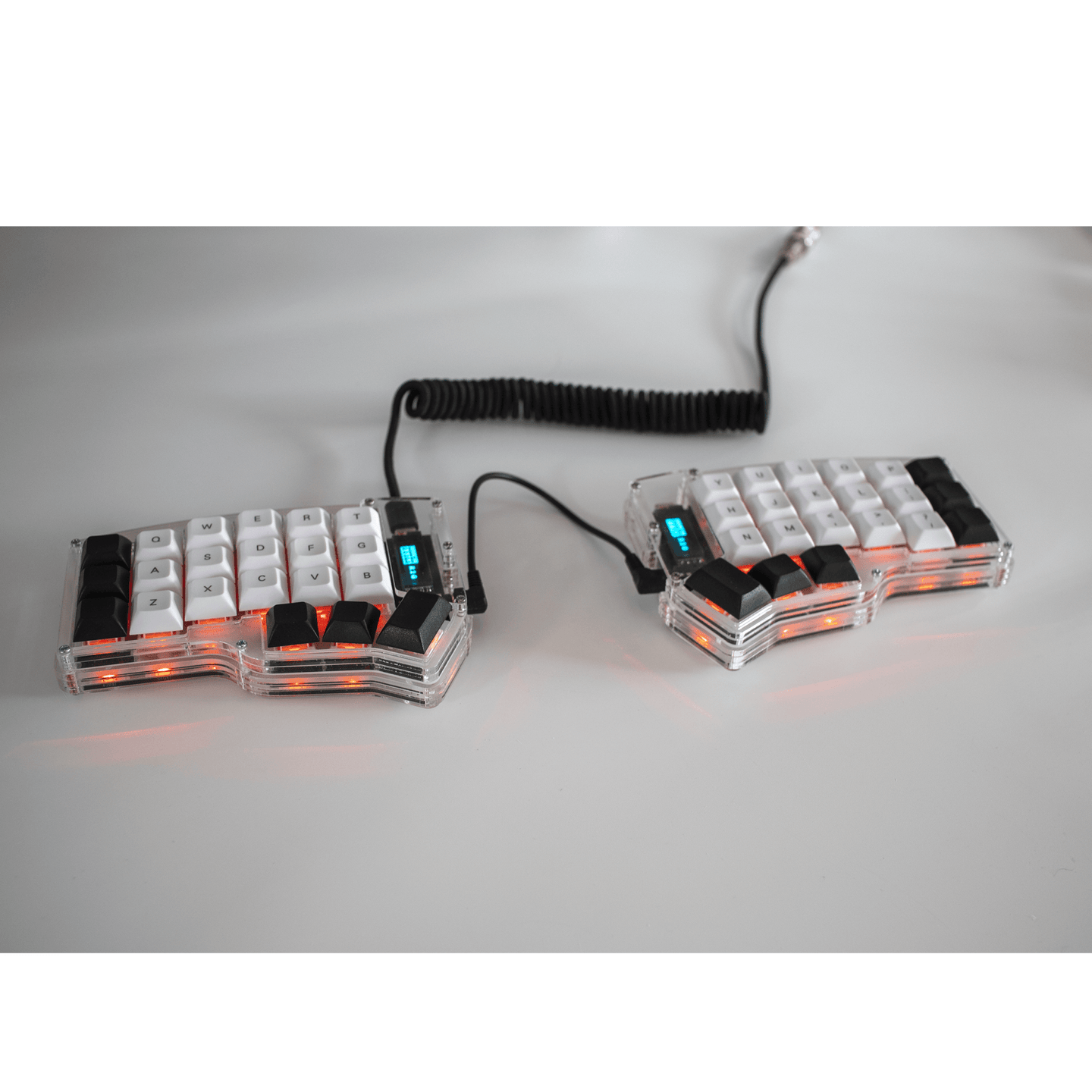 Acrylic Helidox Corne Case Clear