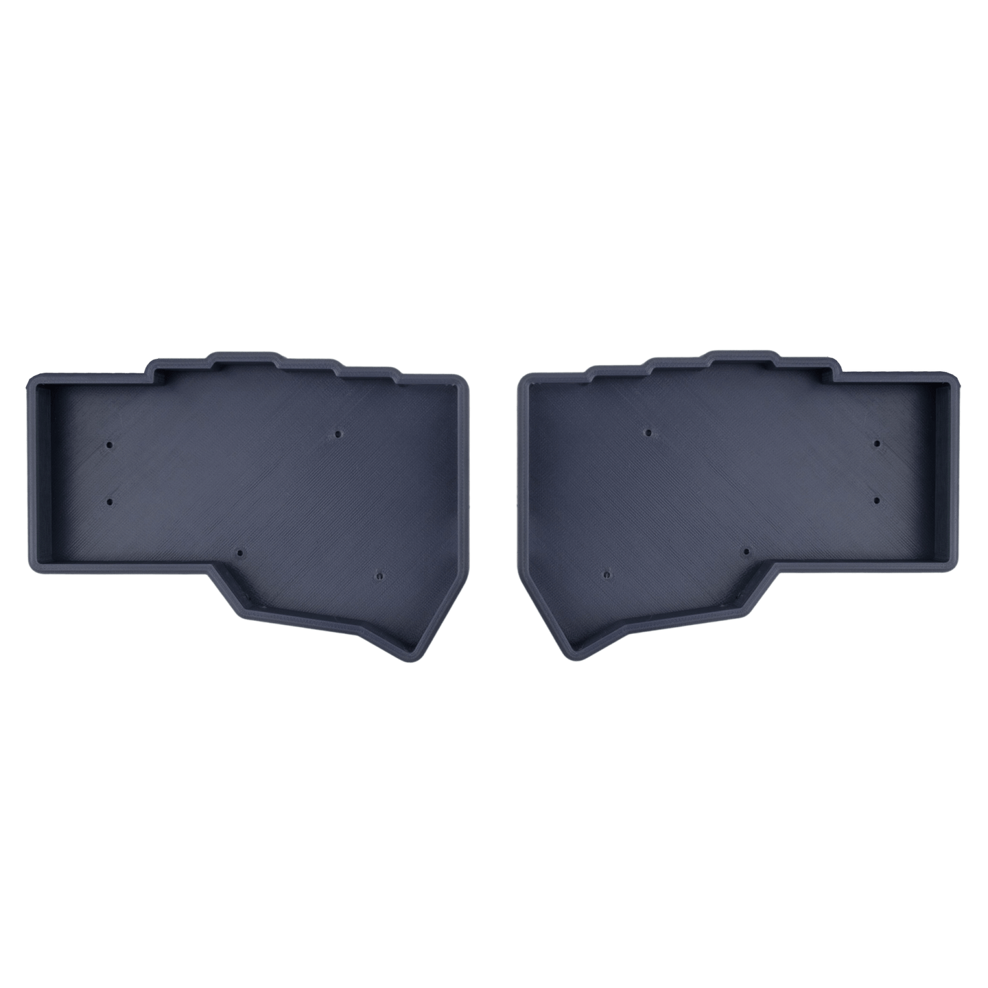 3D Printed Helidox Corne Case Grey