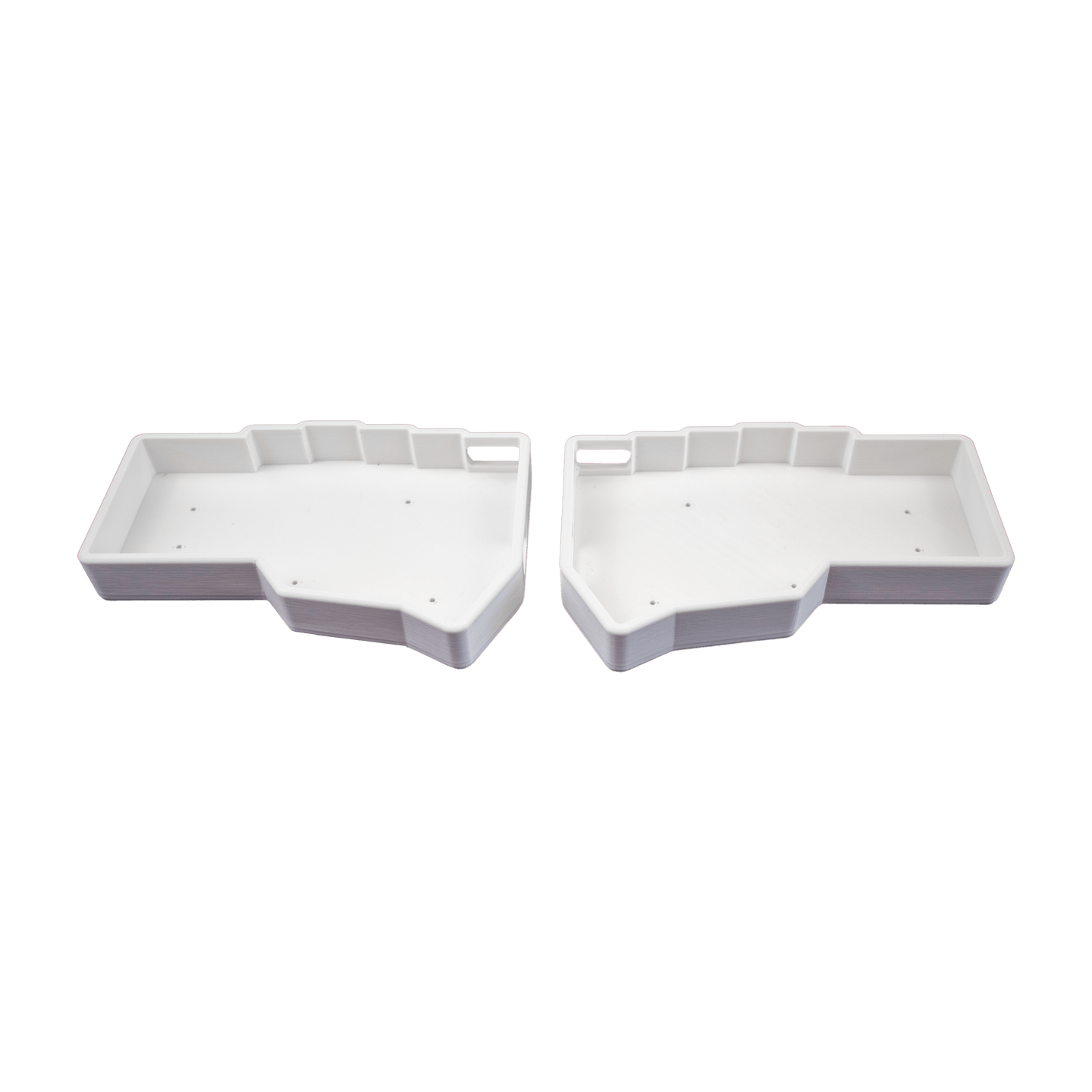 3D Printed Helidox Corne Case White